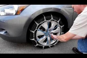 Set of 2 Security Chain Company QG1854 Quik Grip V-Bar Type RP Passenger Vehicle Tire Traction Chain Set of 2 Security Chain Company QG1854 Quik Grip V-Bar Type RP Passenger Vehicle Tire Traction Chain